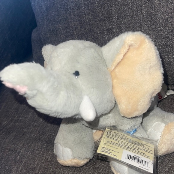 WEBKINZ Ganz VELVETY ELEPHANT HM167 hang & but Tag No Code plush stuffed animal - Picture 3 of 16